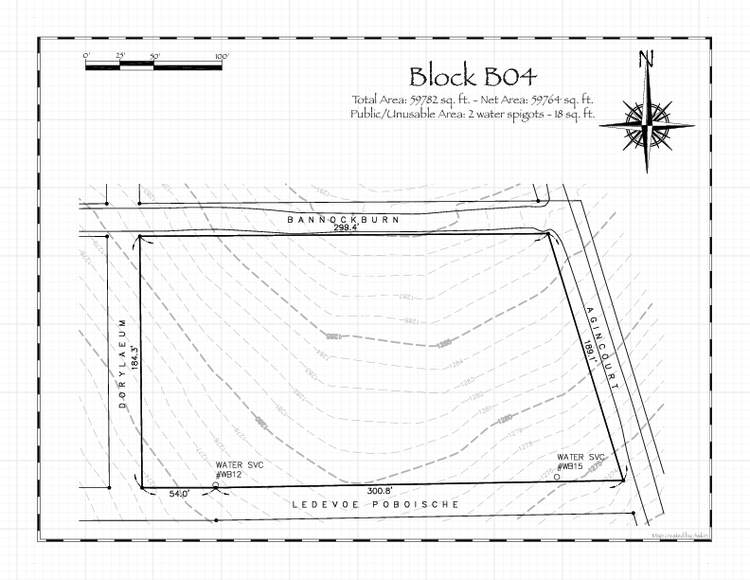 Pennsic 49 Block B04 Map