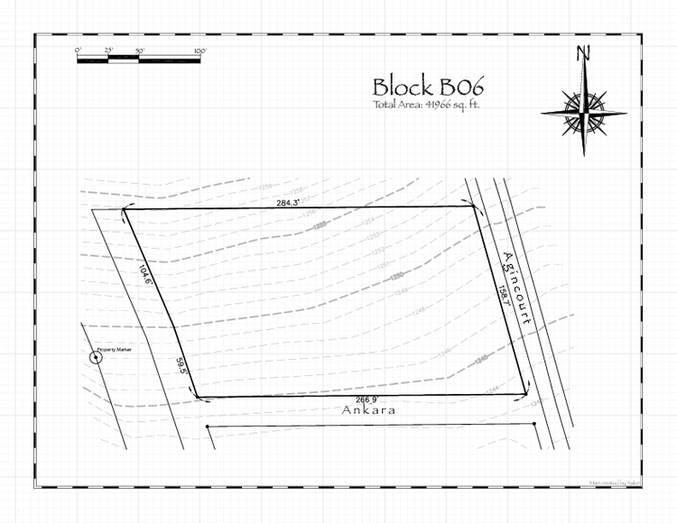 Pennsic 49 Block B06 Map