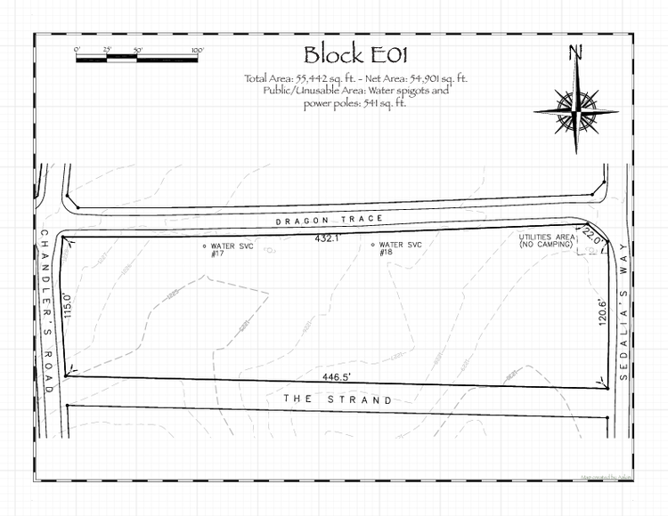 Pennsic 49 Block E01 Map