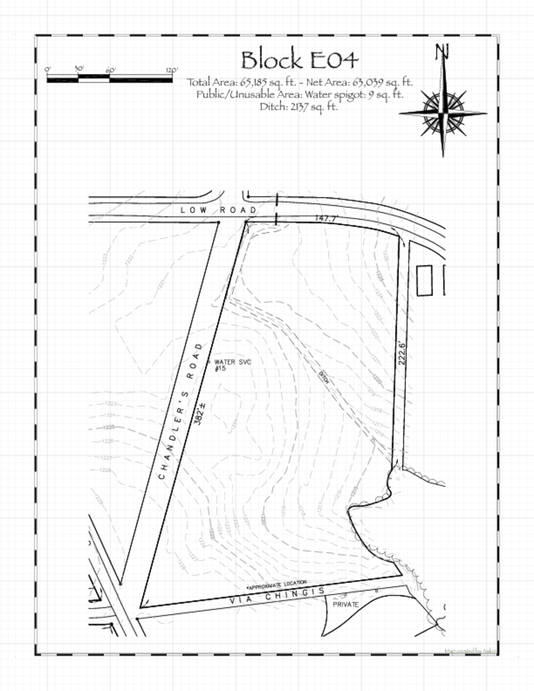 Pennsic 49 Block E04 Map