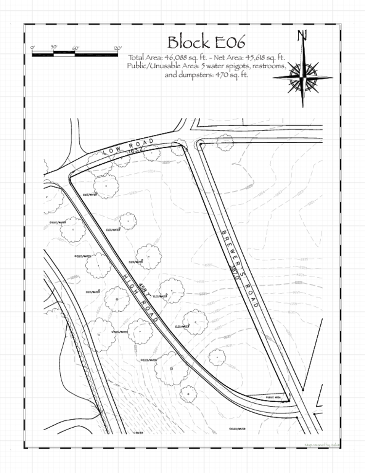 Pennsic 49 Block E06 Map