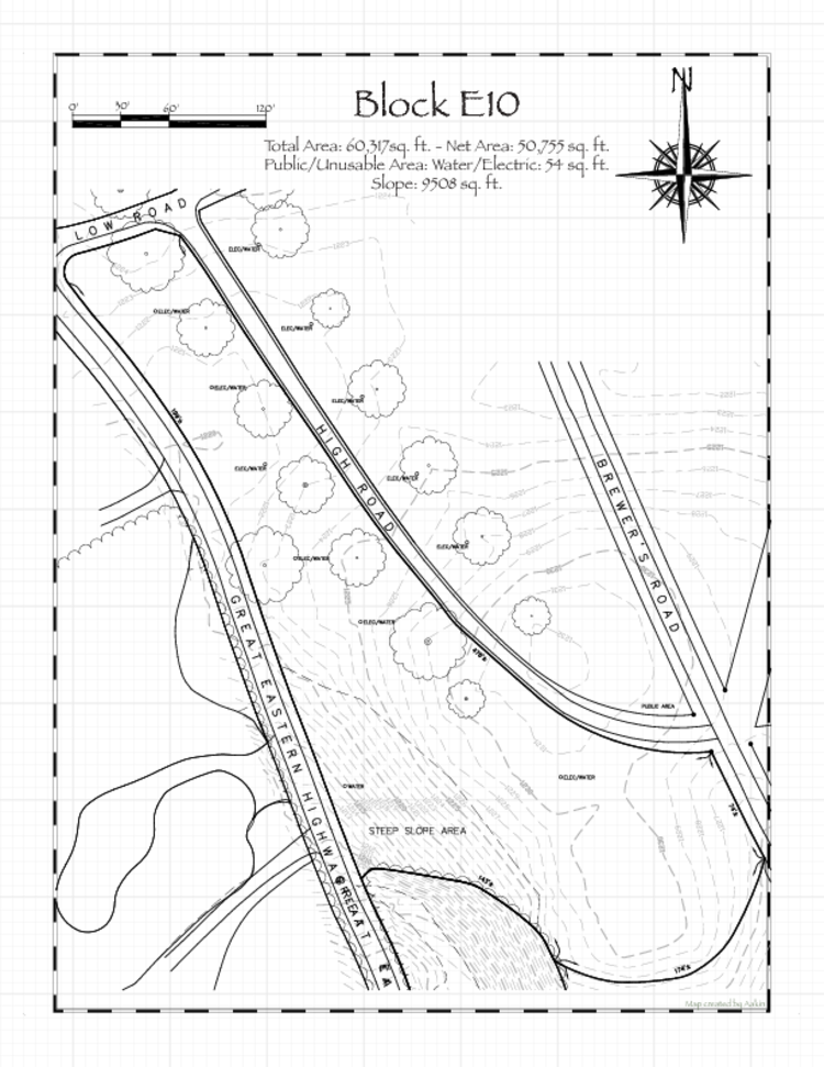 Pennsic 49 Block E10 Map