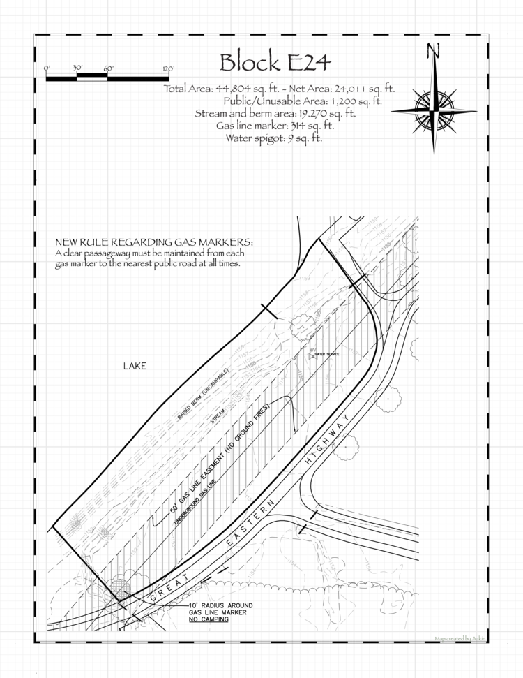 Pennsic 49 Block E24 Map