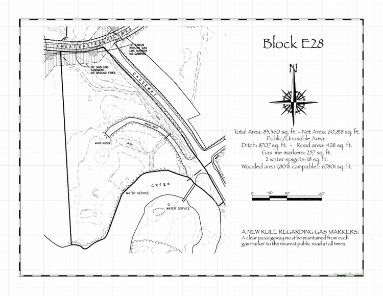 Pennsic 49 Block E28 Map