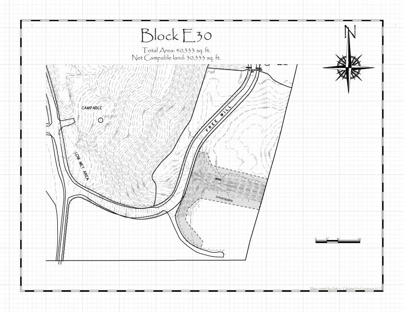 Pennsic 49 Block E30 Map
