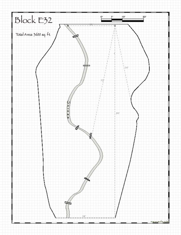 Pennsic 49 Block E32 Map