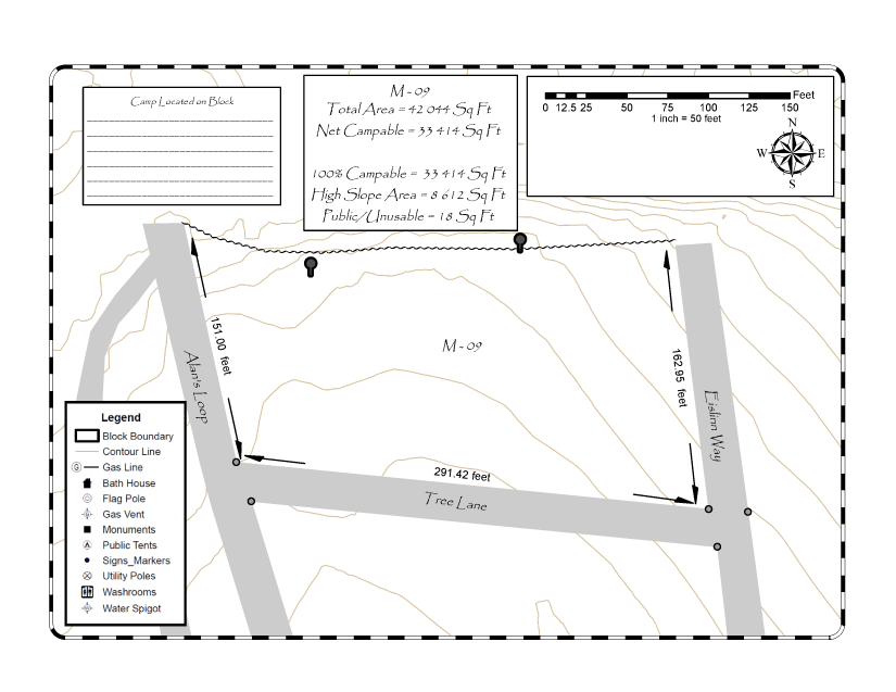 Pennsic 49 Block M09 Map