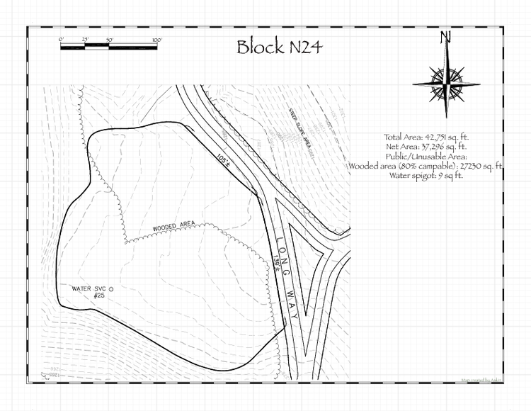 Pennsic 49 Block N24 Map