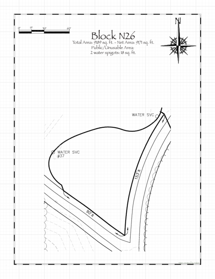 Pennsic 49 Block N26 Map