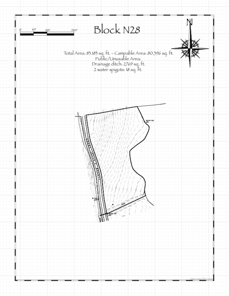 Pennsic 49 Block N28 Map