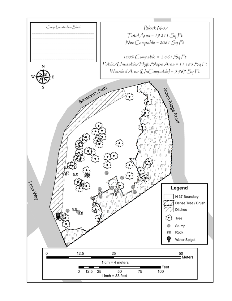 Pennsic 49 Block N37 Map