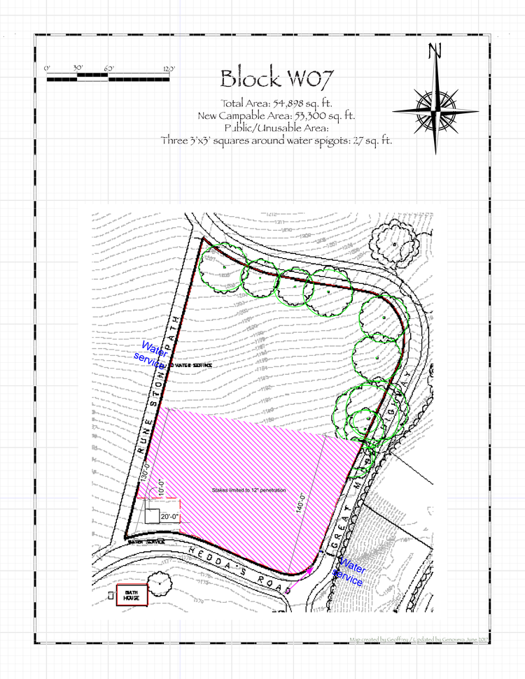 Pennsic 49 Block W07 Map