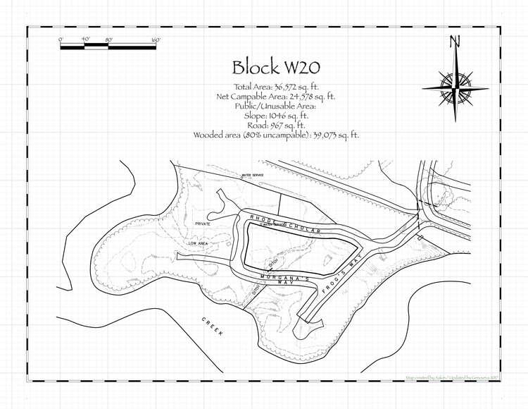 Pennsic 49 Block W20 Map