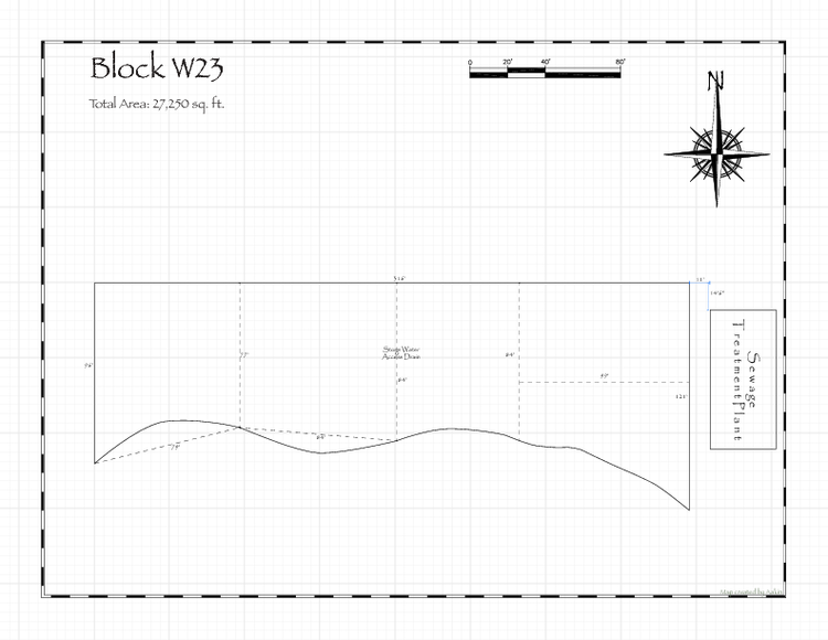 Pennsic 49 Block W23 Map